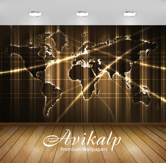 Avikalp Exclusive AWI582 Abstract HD Wallpapers for Living room, Hall, Kids Room, Kitchen, TV Backgr