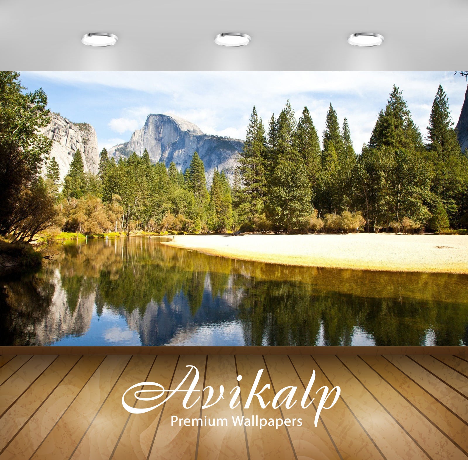 Avikalp Exclusive Awi5830 Mountain River Nature Full HD Wallpapers for Living room, Hall, Kids Room, Avikalp Exclusive Awi5830 Mountain River Nature Full HD Wallpapers for Living room, Hall, Kids Room,