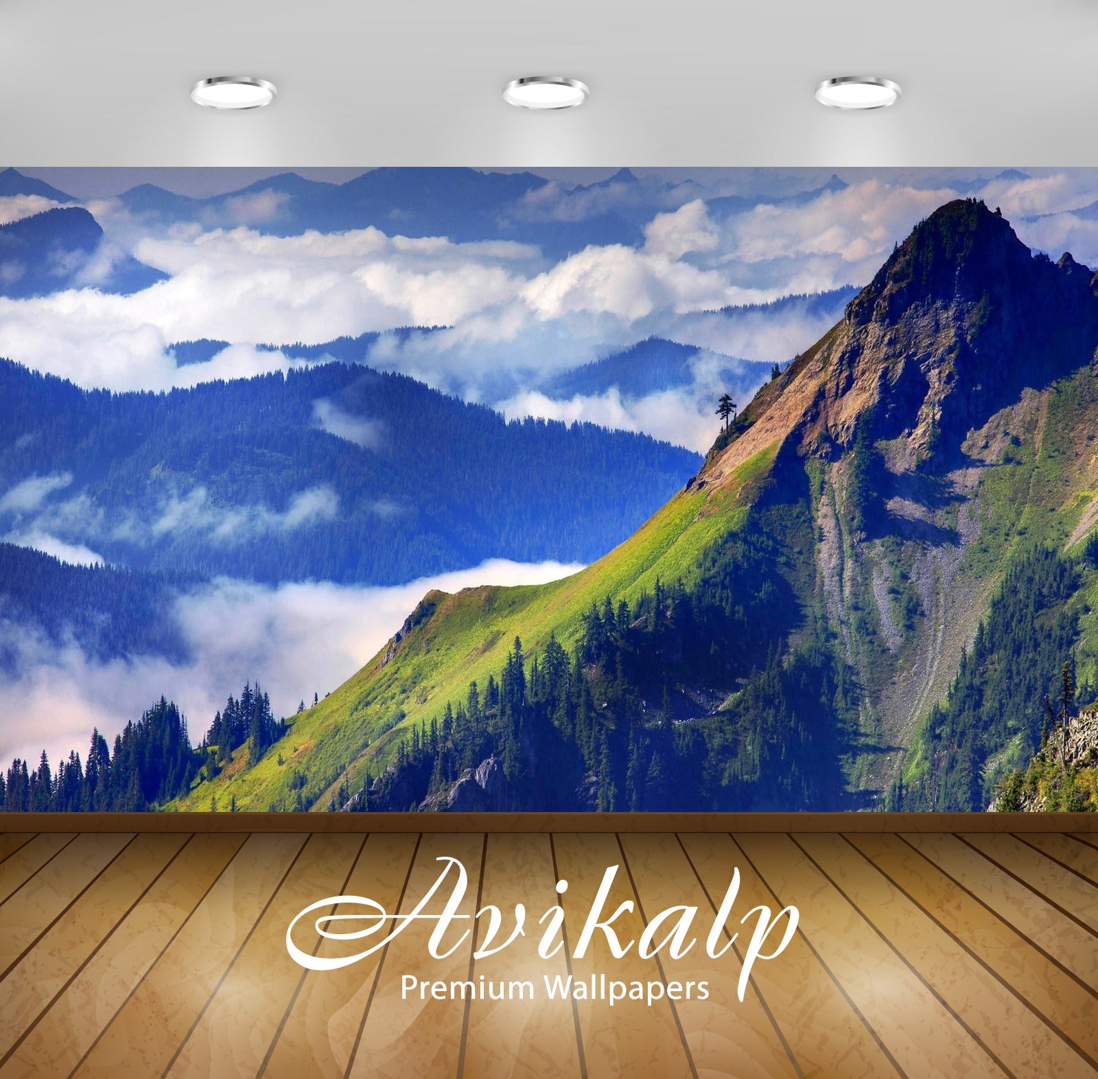 Avikalp Exclusive Awi5838 Mountain Tops Mixing With The Clouds Nature Full HD Wallpapers for Living Avikalp Exclusive Awi5838 Mountain Tops Mixing With The Clouds Nature Full HD Wallpapers for Living