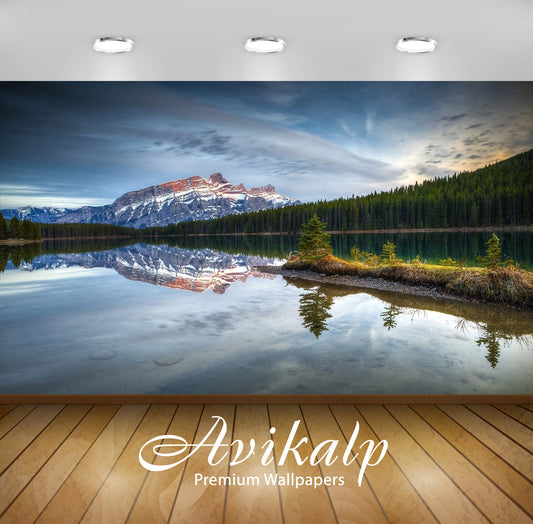 Avikalp Exclusive Awi5911 Perfect Nature Image In A Lake In Banff National Park Nature Full HD Wallp