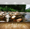 Avikalp Exclusive Awi6050 Rocks On The River Side Nature Full HD Wallpapers for Living room, Hall, K