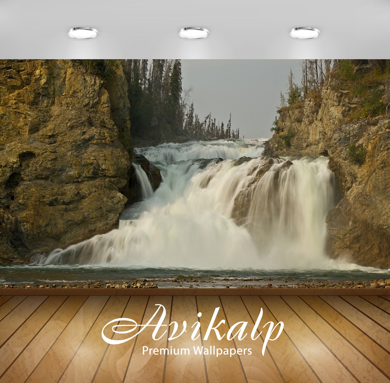 Avikalp Exclusive Awi6051 Rocks On The River Side By The Waterfall Nature Full HD Wallpapers for Liv Avikalp Exclusive Awi6051 Rocks On The River Side By The Waterfall Nature Full HD Wallpapers for Liv