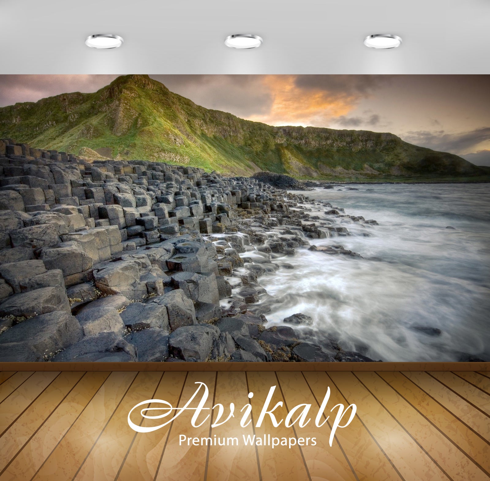 Avikalp Exclusive Awi6061 Rocky Cubes On The Ocean Shore Nature Full HD Wallpapers for Living room, Avikalp Exclusive Awi6061 Rocky Cubes On The Ocean Shore Nature Full HD Wallpapers for Living room,