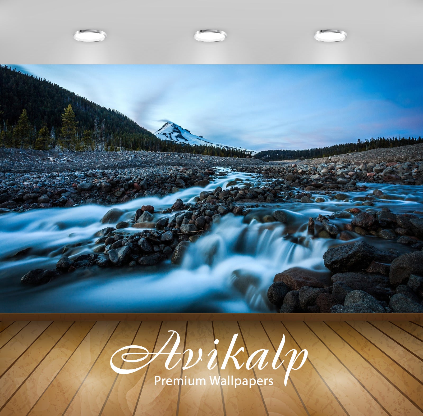 Avikalp Exclusive Awi6076 Rocky Mountain River Nature Full HD Wallpapers for Living room, Hall, Kids Avikalp Exclusive Awi6076 Rocky Mountain River Nature Full HD Wallpapers for Living room, Hall, Kids