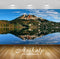 Avikalp Exclusive Awi6093 Rocky Peak Reflecting In The Lake Nature Full HD Wallpapers for Living roo
