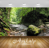 Avikalp Exclusive Awi6111 Rocky River In The Forest Nature Full HD Wallpapers for Living room, Hall, Avikalp Exclusive Awi6111 Rocky River In The Forest Nature Full HD Wallpapers for Living room, Hall,