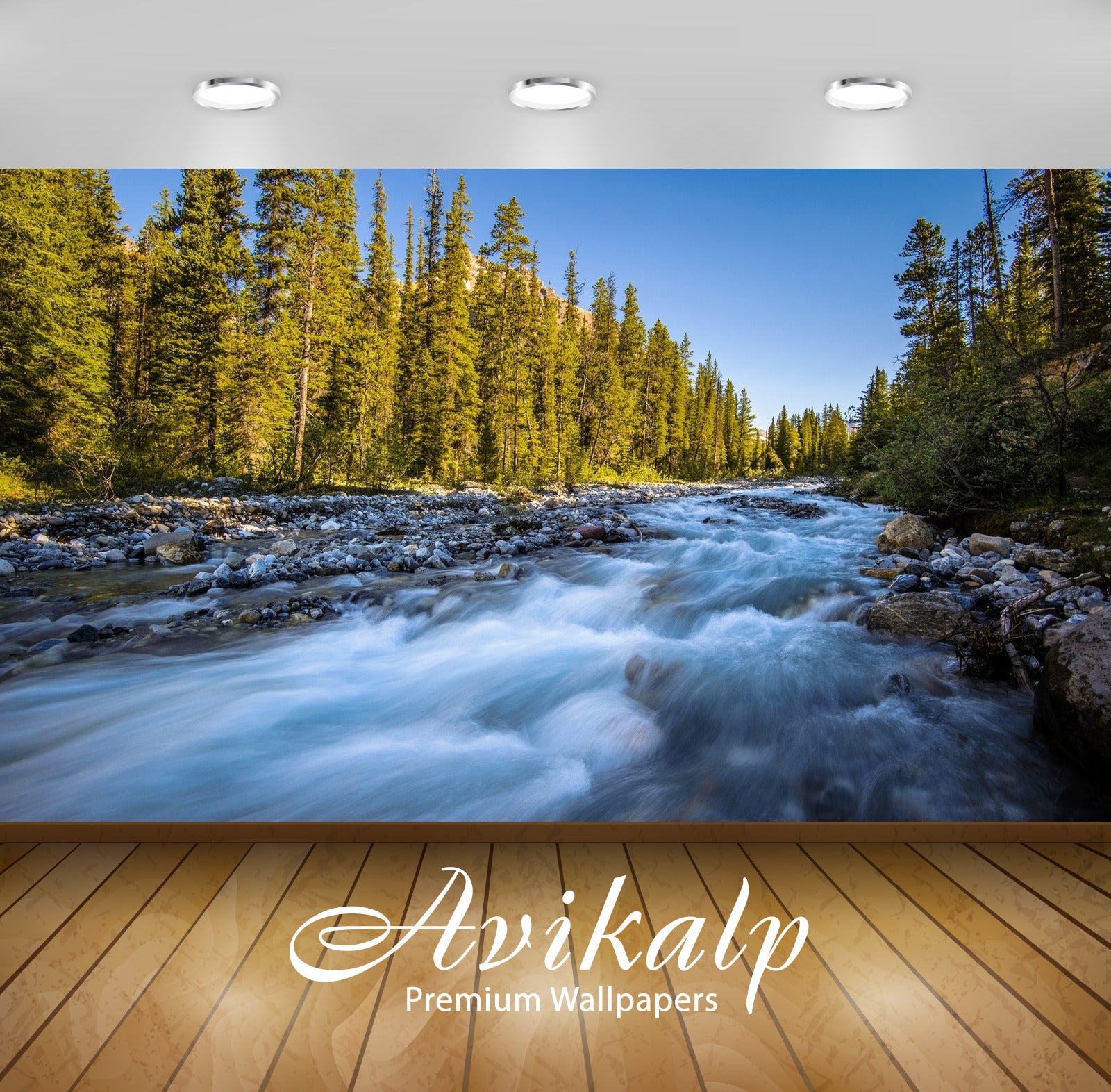 Avikalp Exclusive Awi6127 Rounded Rocks In The Roaring River By The Forest Nature Full HD Wallpapers Avikalp Exclusive Awi6127 Rounded Rocks In The Roaring River By The Forest Nature Full HD Wallpapers