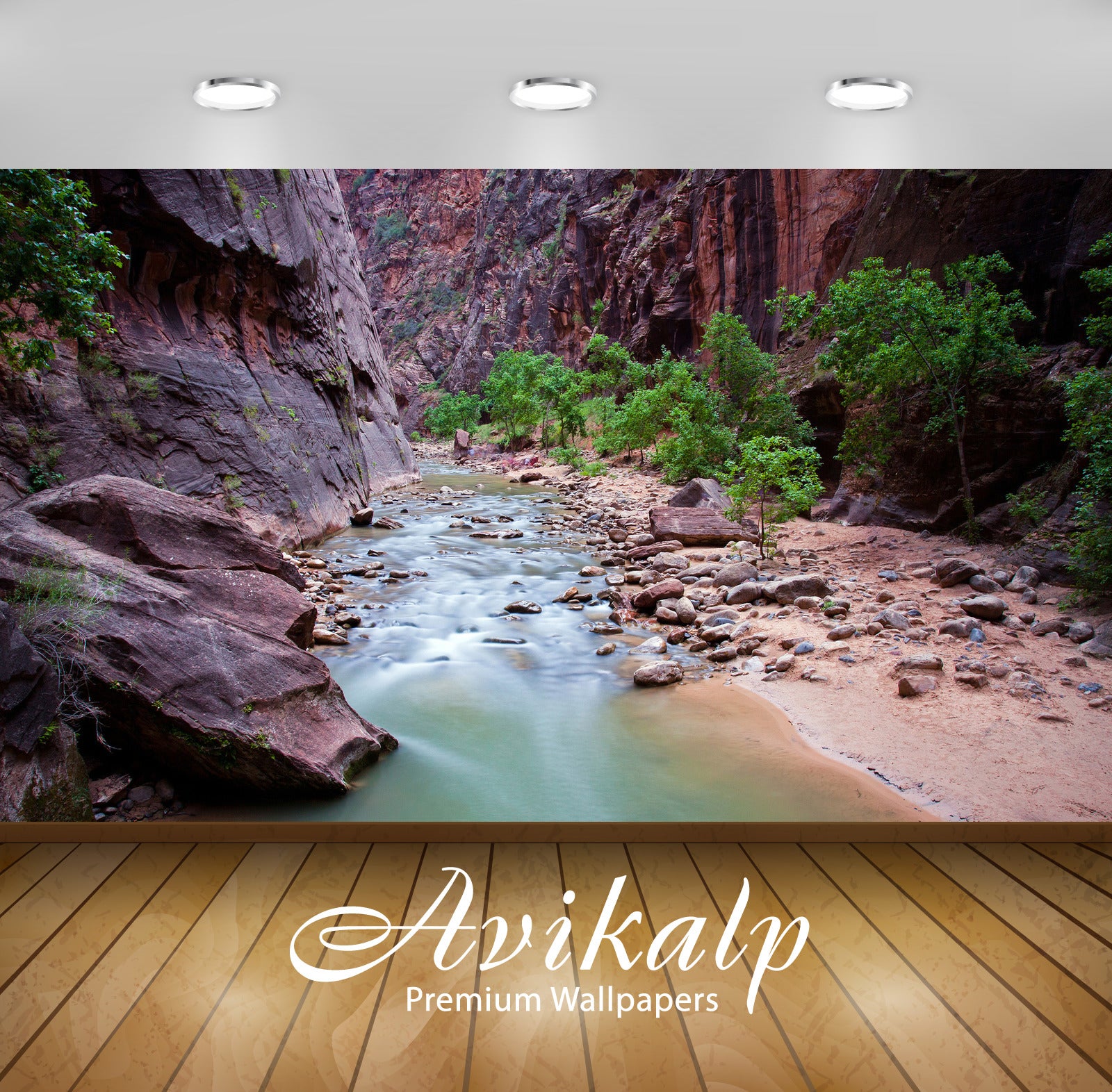 Avikalp Exclusive Awi6227 Small River Stream In Zion National Park Nature Full HD Wallpapers for Liv Avikalp Exclusive Awi6227 Small River Stream In Zion National Park Nature Full HD Wallpapers for Liv