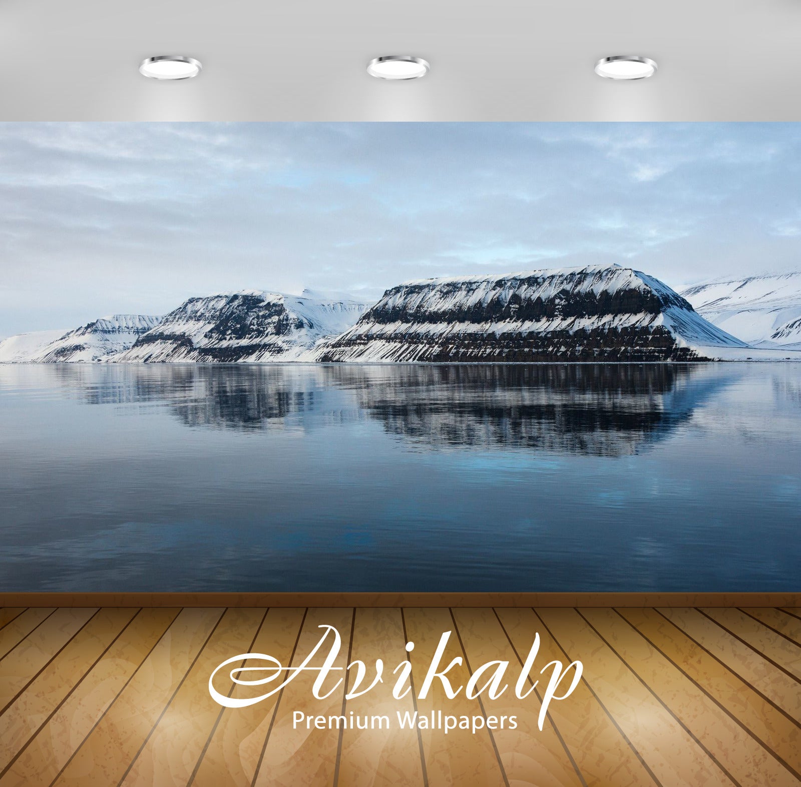 Avikalp Exclusive Awi6242 Snow Covered Mountains Nature Full HD Wallpapers for Living room, Hall, Ki Avikalp Exclusive Awi6242 Snow Covered Mountains Nature Full HD Wallpapers for Living room, Hall, Ki