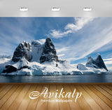 Avikalp Exclusive Awi6257 Snowy Cliff Nature Full HD Wallpapers for Living room, Hall, Kids Room, Ki Avikalp Exclusive Awi6257 Snowy Cliff Nature Full HD Wallpapers for Living room, Hall, Kids Room, Ki