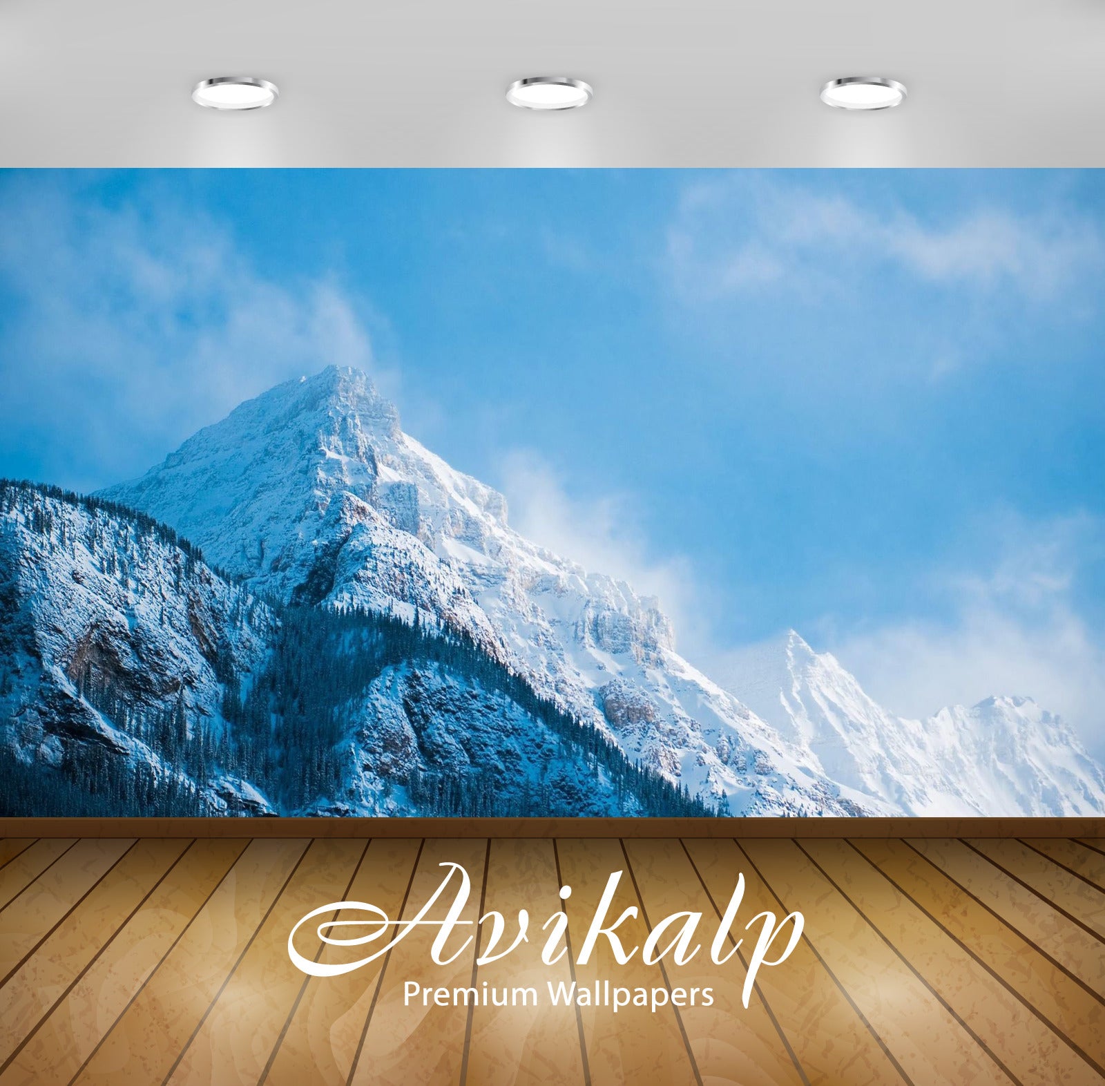 Avikalp Exclusive Awi6276 Snowy Mountain Peaks Nature Full HD Wallpapers for Living room, Hall, Kids Avikalp Exclusive Awi6276 Snowy Mountain Peaks Nature Full HD Wallpapers for Living room, Hall, Kids