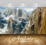 Avikalp Exclusive Awi6283 Snowy Mountain Tops Nature Full HD Wallpapers for Living room, Hall, Kids Avikalp Exclusive Awi6283 Snowy Mountain Tops Nature Full HD Wallpapers for Living room, Hall, Kids