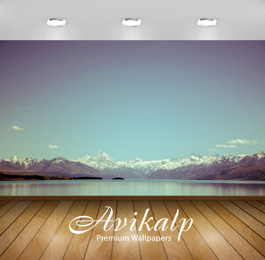Avikalp Exclusive Awi6335 Southern Alps New Zealand Nature Full HD Wallpapers for Living room, Hall,