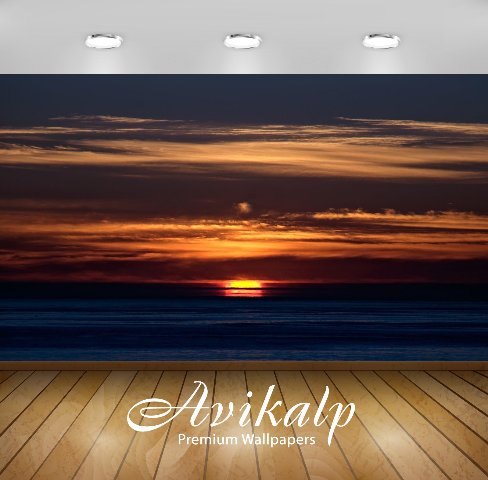 Avikalp Exclusive Awi6376 Stunning Sunset At The Ocean Nature Full HD Wallpapers for Living room, Ha Avikalp Exclusive Awi6376 Stunning Sunset At The Ocean Nature Full HD Wallpapers for Living room, Ha