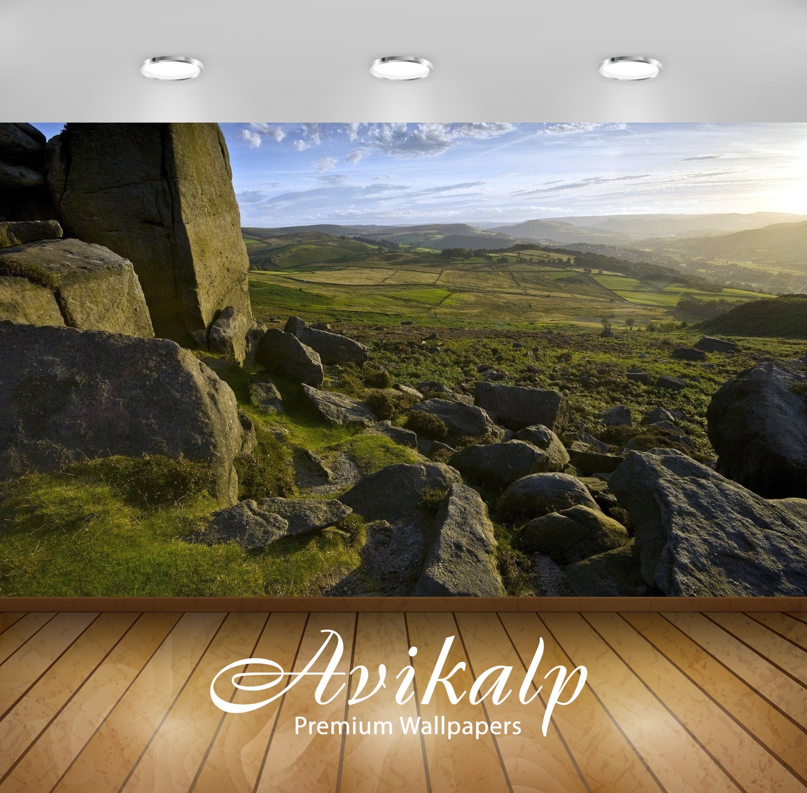 Avikalp Exclusive Awi6393 Sun Light Above The Mossy Rocks Nature Full HD Wallpapers for Living room, Avikalp Exclusive Awi6393 Sun Light Above The Mossy Rocks Nature Full HD Wallpapers for Living room,