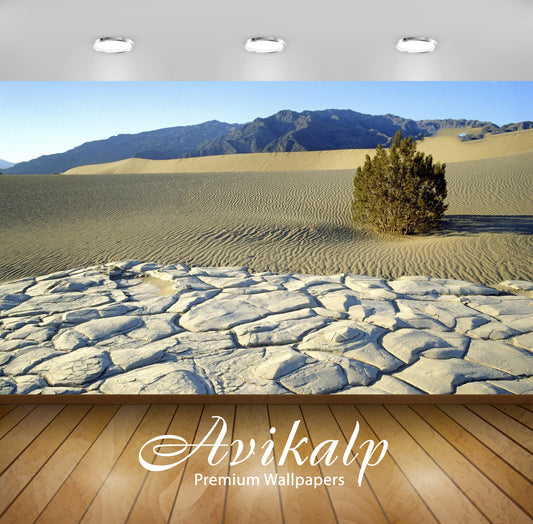 Avikalp Exclusive Awi6449 Sunny Day In Death Valley National Park Nature Full HD Wallpapers for Livi