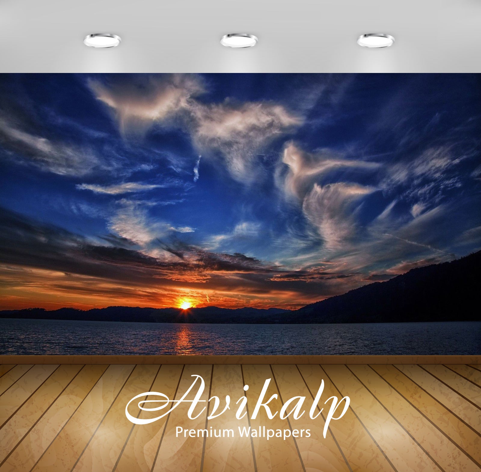 Avikalp Exclusive Awi6487 Sunset At The Mountain Lake Nature Full HD Wallpapers for Living room, Hal Avikalp Exclusive Awi6487 Sunset At The Mountain Lake Nature Full HD Wallpapers for Living room, Hal