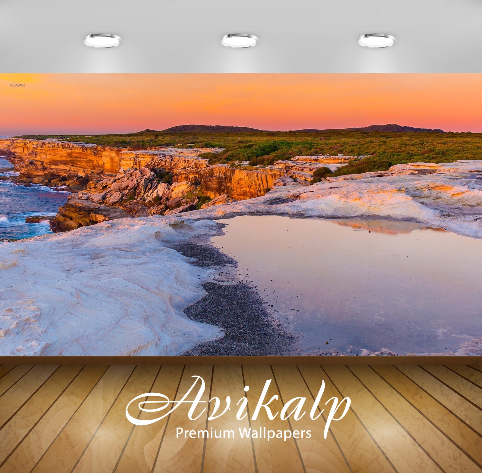 Avikalp Exclusive Awi6520 Sunset Over The Rusty Shore Nature Full HD Wallpapers for Living room, Hal Avikalp Exclusive Awi6520 Sunset Over The Rusty Shore Nature Full HD Wallpapers for Living room, Hal