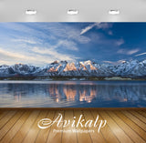 Avikalp Exclusive Awi6523 Sunset Over The Snowy Peaks Nature Full HD Wallpapers for Living room, Hal Avikalp Exclusive Awi6523 Sunset Over The Snowy Peaks Nature Full HD Wallpapers for Living room, Hal