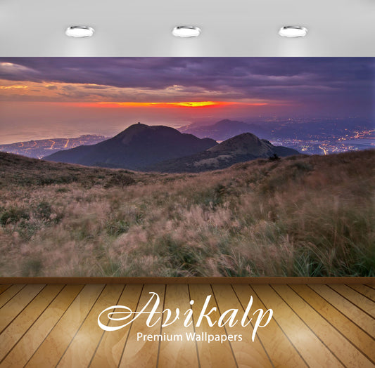 Avikalp Exclusive Awi6548 Tatun Volcano Group Nature Full HD Wallpapers for Living room, Hall, Kids