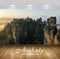 Avikalp Exclusive Awi6550 The Bastei Bridge At Sunset Nature Full HD Wallpapers for Living room, Hal
