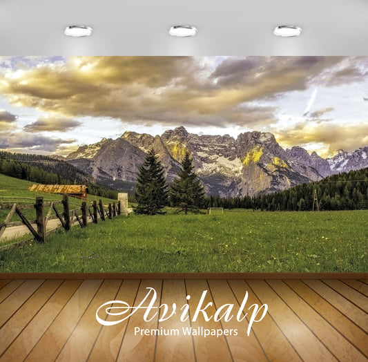 Avikalp Exclusive Awi6574 Tofane Nature Full HD Wallpapers for Living room, Hall, Kids Room, Kitchen