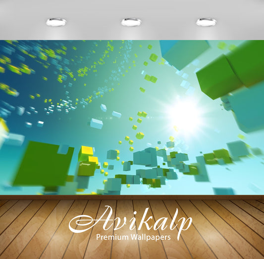 Avikalp Exclusive AWI659 Abstract HD Wallpapers for Living room, Hall, Kids Room, Kitchen, TV Backgr