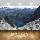 Avikalp Exclusive Awi6635 View Of The Lake From The Rocky Mountains Nature Full HD Wallpapers for Li Avikalp Exclusive Awi6635 View Of The Lake From The Rocky Mountains Nature Full HD Wallpapers for Li