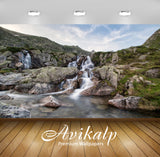 Avikalp Exclusive Awi6643 Water Falling Between Mossy Rocks Nature Full HD Wallpapers for Living roo Avikalp Exclusive Awi6643 Water Falling Between Mossy Rocks Nature Full HD Wallpapers for Living roo