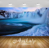 Avikalp Exclusive Awi6657 Waterfall In Iceland Nature Full HD Wallpapers for Living room, Hall, Kids Avikalp Exclusive Awi6657 Waterfall In Iceland Nature Full HD Wallpapers for Living room, Hall, Kids