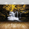 Avikalp Exclusive Awi6658 Waterfall In The Autumn Woods Nature Full HD Wallpapers for Living room, H