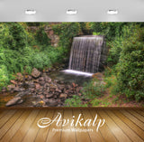 Avikalp Exclusive Awi6667 Waterfall On Rocky River Nature Full HD Wallpapers for Living room, Hall, Avikalp Exclusive Awi6667 Waterfall On Rocky River Nature Full HD Wallpapers for Living room, Hall,