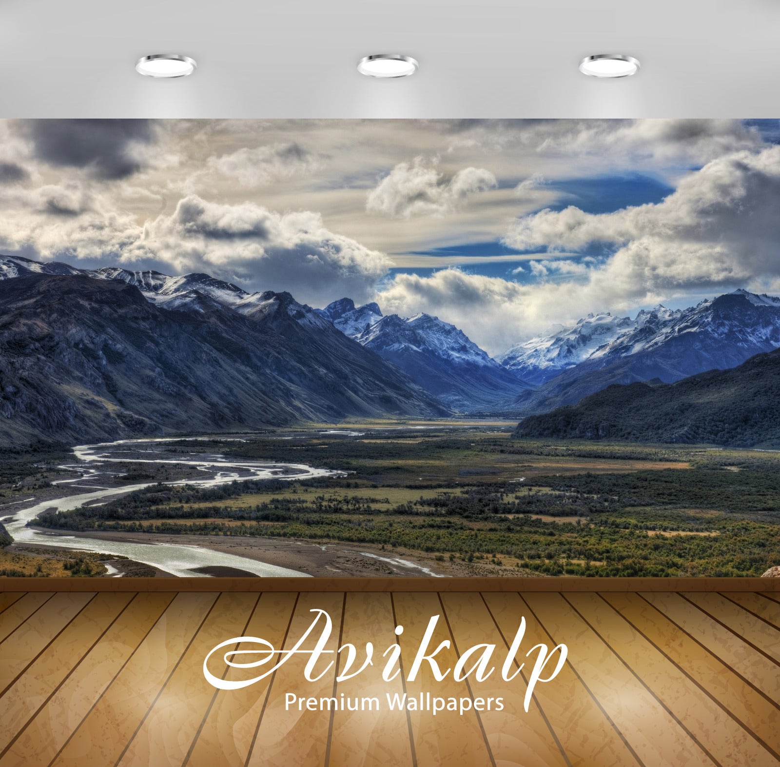 Avikalp Exclusive Awi6705 Winding River At The Bottom Of The Mountains Nature Full HD Wallpapers for Avikalp Exclusive Awi6705 Winding River At The Bottom Of The Mountains Nature Full HD Wallpapers for