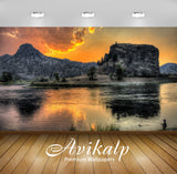 Avikalp Exclusive Awi6743 Yellow Clouds Over The Water Nature Full HD Wallpapers for Living room, Ha Avikalp Exclusive Awi6743 Yellow Clouds Over The Water Nature Full HD Wallpapers for Living room, Ha