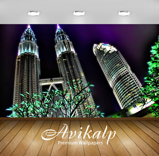 Avikalp Exclusive AWI674 Abstract HD Wallpapers for Living room, Hall, Kids Room, Kitchen, TV Backgr