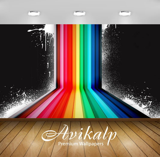 Avikalp Exclusive AWI678 Abstract HD Wallpapers for Living room, Hall, Kids Room, Kitchen, TV Backgr