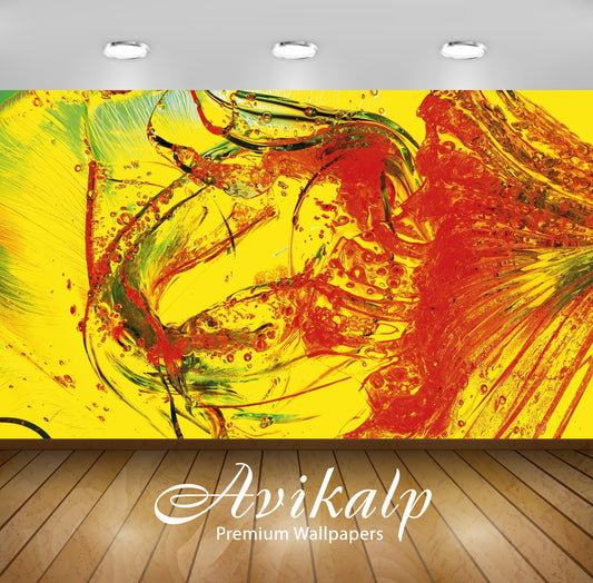 Avikalp Exclusive AWI699 Abstract HD Wallpapers for Living room, Hall, Kids Room, Kitchen, TV Backgr