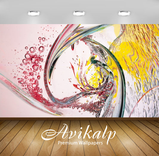 Avikalp Exclusive AWI705 Abstract HD Wallpapers for Living room, Hall, Kids Room, Kitchen, TV Backgr