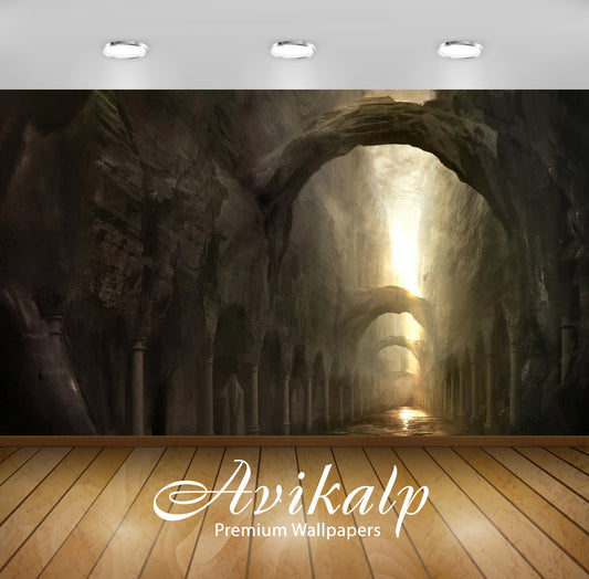 Avikalp Exclusive AWI707 Abstract HD Wallpapers for Living room, Hall, Kids Room, Kitchen, TV Backgr