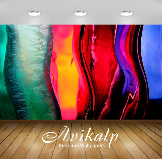 Avikalp Exclusive AWI714 Abstract HD Wallpapers for Living room, Hall, Kids Room, Kitchen, TV Backgr