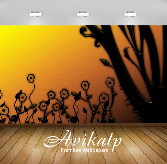 Avikalp Exclusive AWI715 Abstract HD Wallpapers for Living room, Hall, Kids Room, Kitchen, TV Backgr