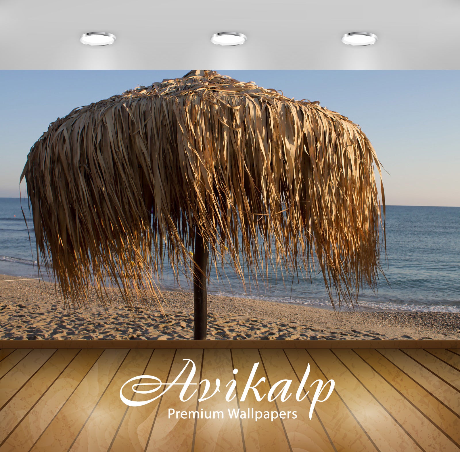 Avikalp Exclusive Awi7353 Umbrella On The Beach Nature HD Wallpaper Avikalp Exclusive Awi7353 Umbrella On The Beach Nature HD Wallpaper
