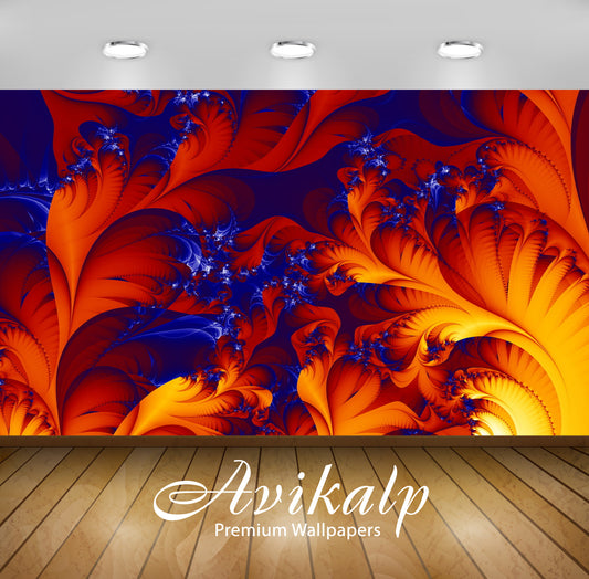 Avikalp Exclusive AWI797 Abstract HD Wallpapers for Living room, Hall, Kids Room, Kitchen, TV Backgr