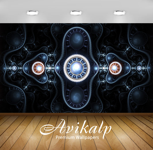 Avikalp Exclusive AWI819 Abstract HD Wallpapers for Living room, Hall, Kids Room, Kitchen, TV Backgr