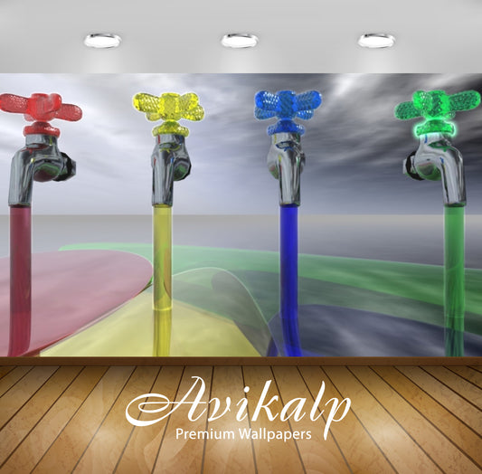 Avikalp Exclusive AWI822 Abstract HD Wallpapers for Living room, Hall, Kids Room, Kitchen, TV Backgr