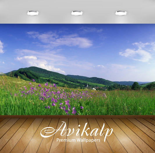 Avikalp Exclusive AWI843 Nature HD Wallpapers for Living room, Hall, Kids Room, Kitchen, TV Backgrou