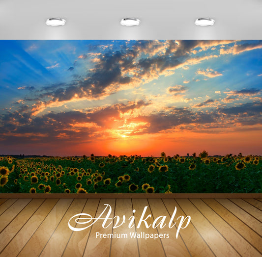 Avikalp Exclusive AWI850 Nature HD Wallpapers for Living room, Hall, Kids Room, Kitchen, TV Backgrou