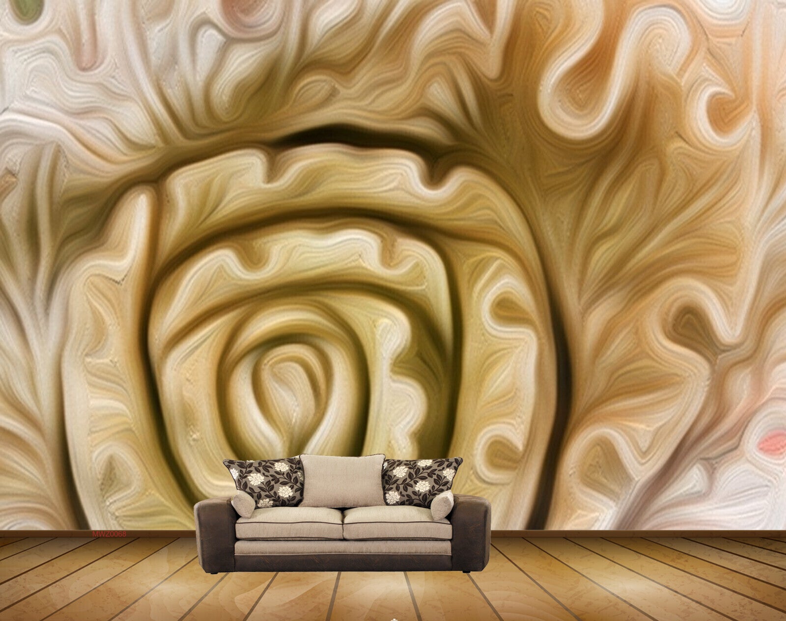 Avikalp MWZ0068 White Green Flower HD Wallpaper Avikalp MWZ0068 White Green Flower HD Wallpaper