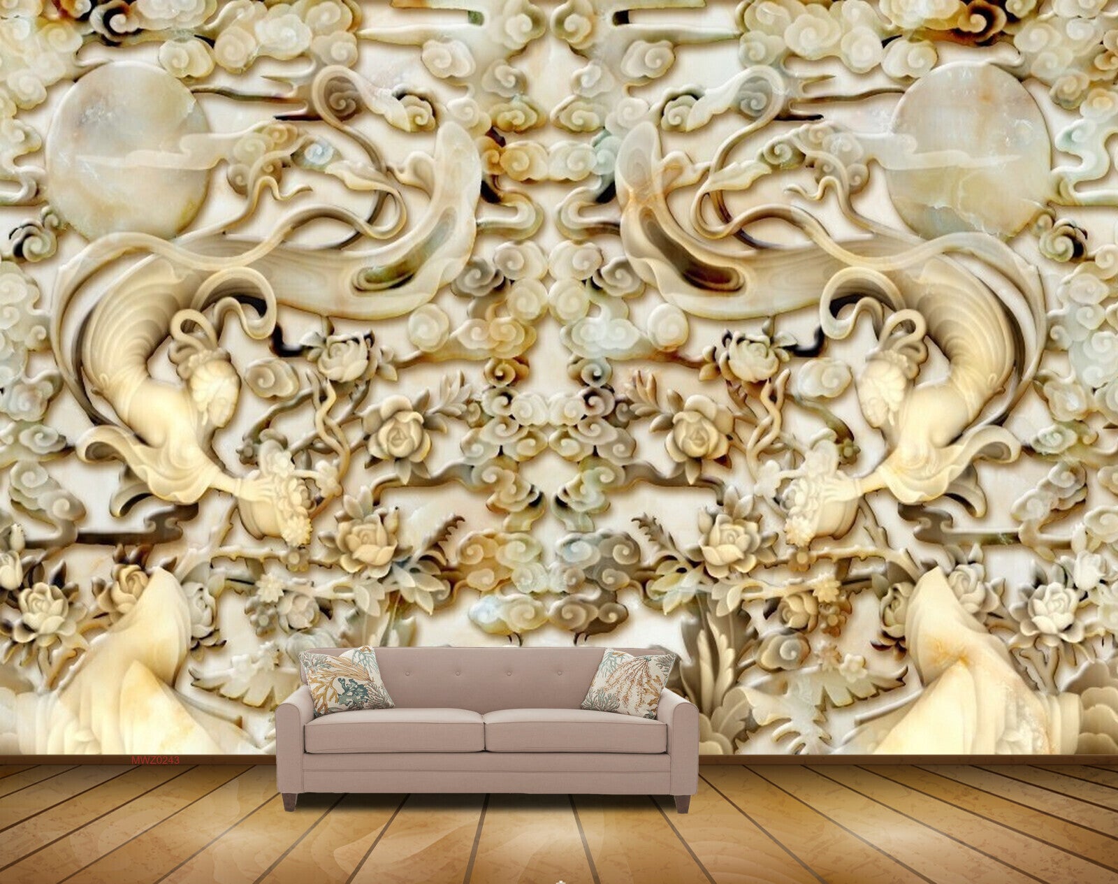 Avikalp MWZ0243 White Brown Flowers People Moon HD Wallpaper Avikalp MWZ0243 White Brown Flowers People Moon HD Wallpaper