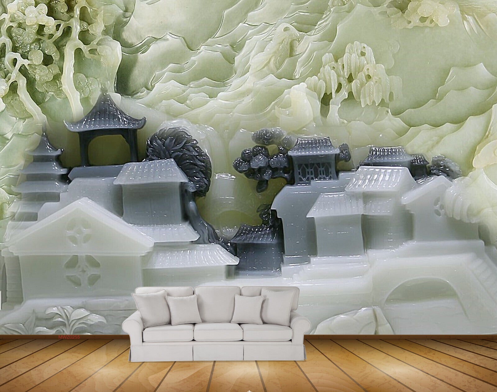 Avikalp MWZ0255 White Black Houses Plants Mountains HD Wallpaper Avikalp MWZ0255 White Black Houses Plants Mountains HD Wallpaper